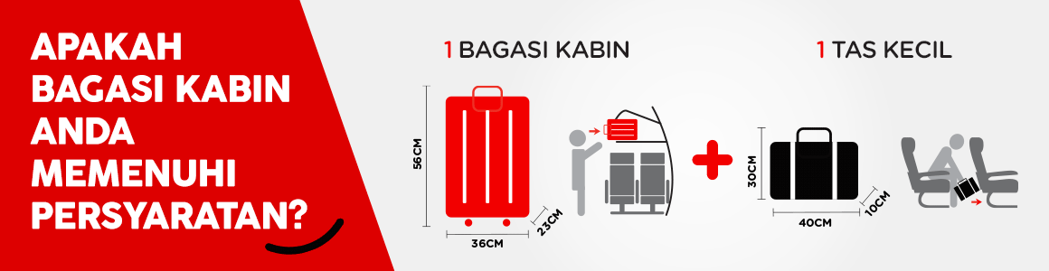 Informasi Terkait Ketentuan Bagasi Kabin