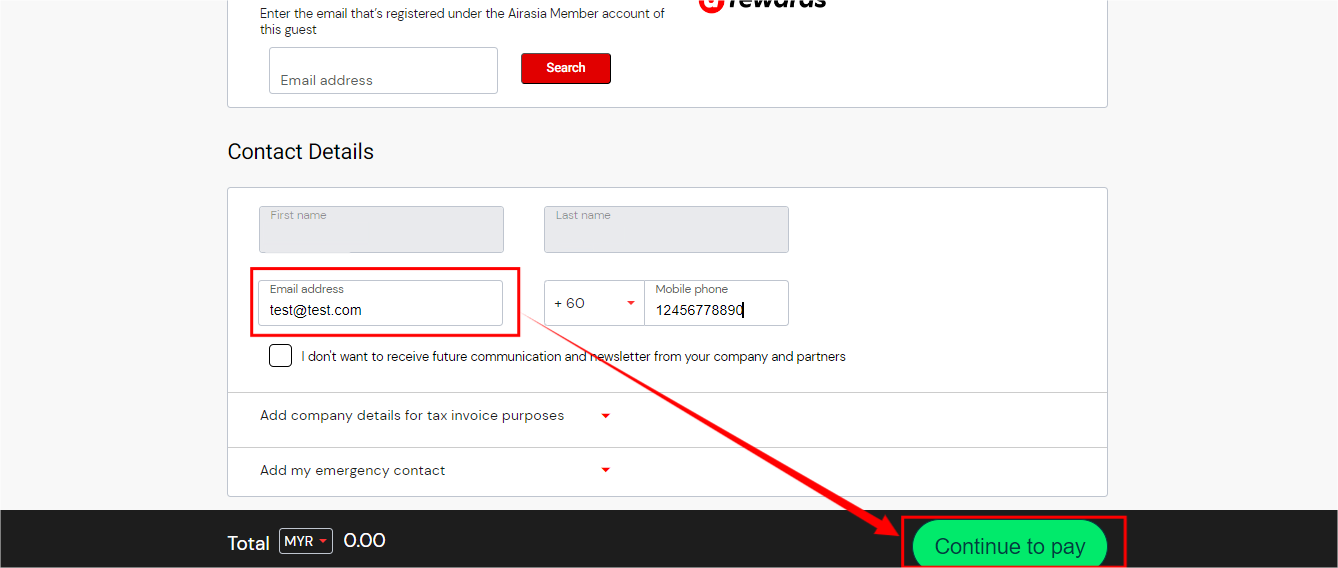 Airasia with baggage manage booking on sale