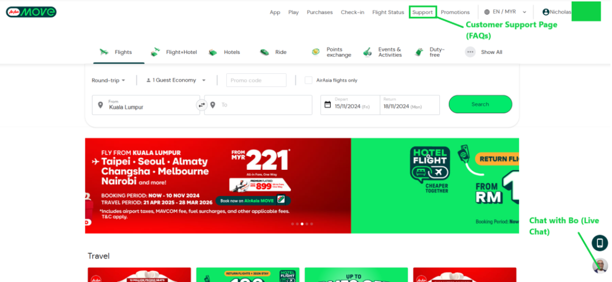 Add on baggage after check in airasia on sale