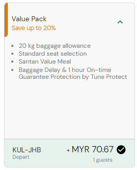 Airasia baggage add on online