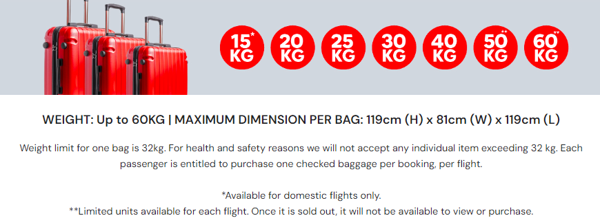 Airasia buy luggage before check in on sale